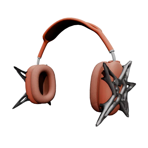 Airpods Max с звездой - Синий