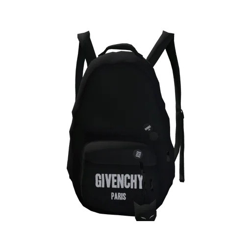 Черный рюкзак Givenchy Paris