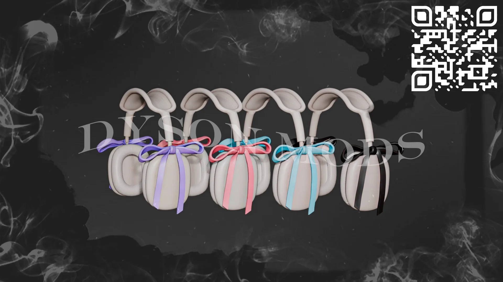 AIRPODS MAX WITH BOWS Мужские и женские